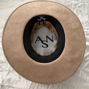 ASN wide bride braided hat